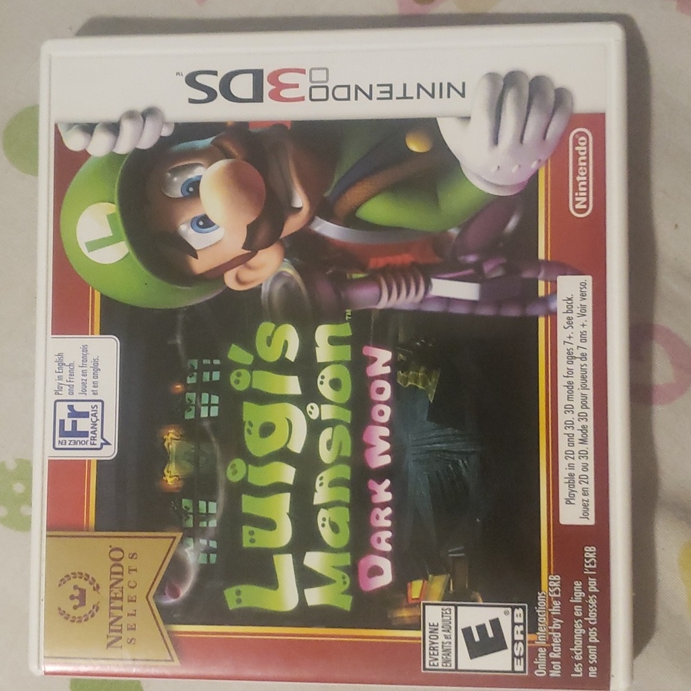 Luigi's Mansion Dark Moon For Nintendo 3DS